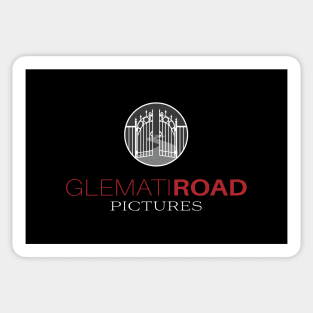 Glemati Road Pictures Black Background Sticker